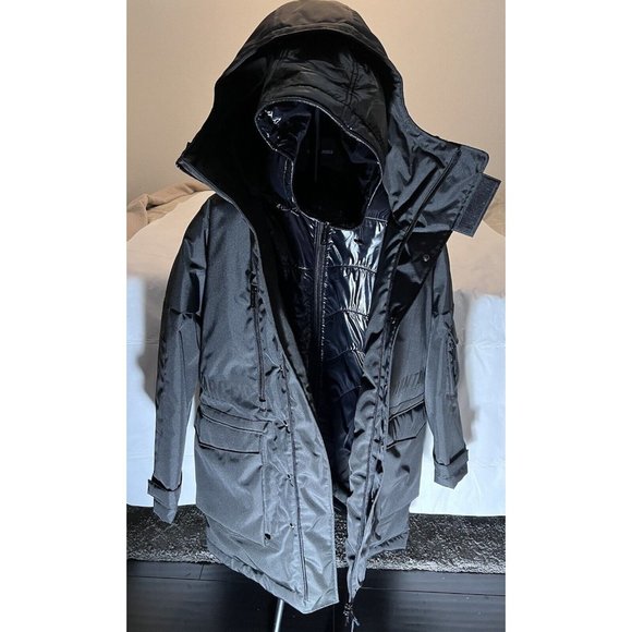 DSQUARED2 Mens Technical Double-Layered Jacket Size 50 L S74AA0171 S49764 900 NW - Picture 13 of 16